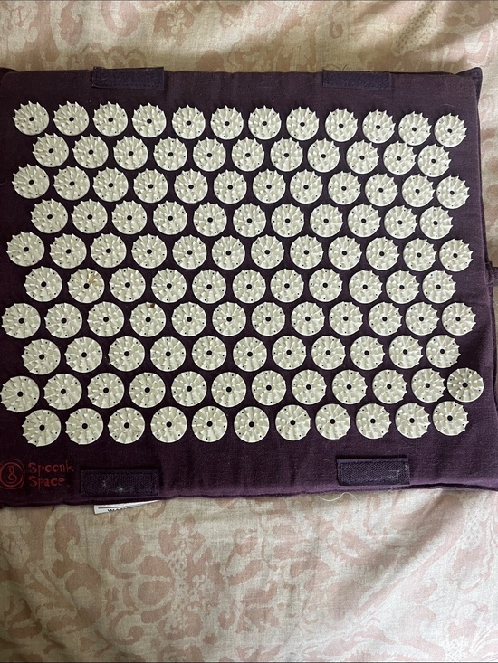 Other - Spokin Space Acupressure Mat in Deep Plum with White Spikes